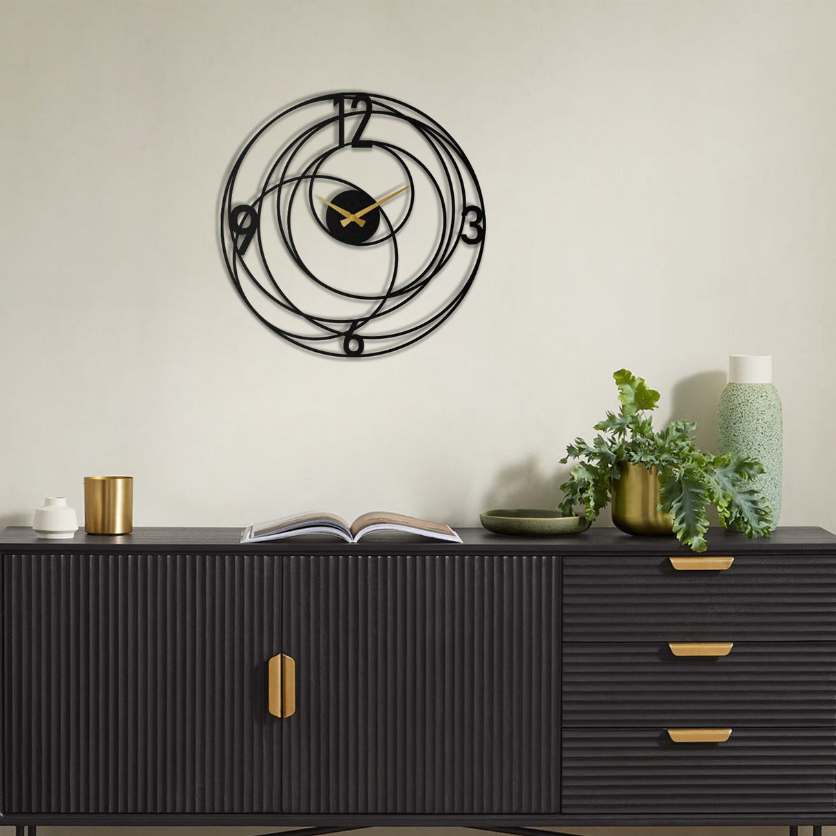 Big Bang Metal Wall Clock - APS027