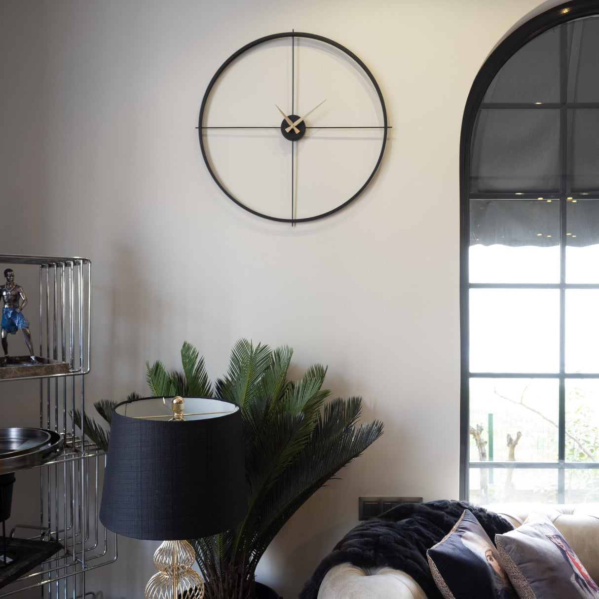 Arcadia Metal Wall Clock - APS075